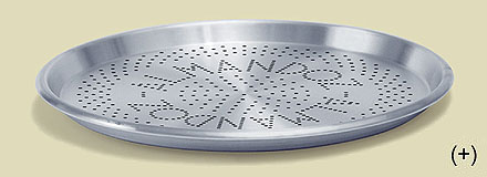 Pizzera Perforada. Aluminio. Almandoz.